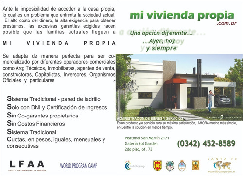 Imagen 2 de 2 de Franquicias De Mi Vivienda Propia