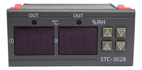 Controlador Digital De Temperatura Y Humedad Stc-3028