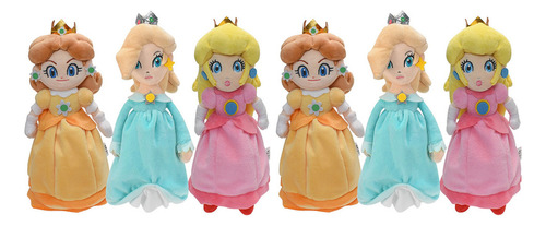 Muñeca De Peluche Princess Peach Daisy, 6 Piezas, Regalo A