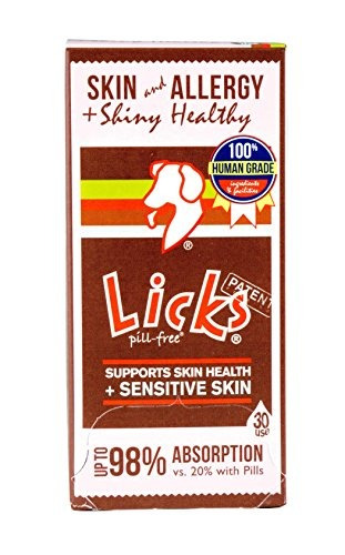 Licks Dog Skin Y Allergy Shiny Coat Supplements
