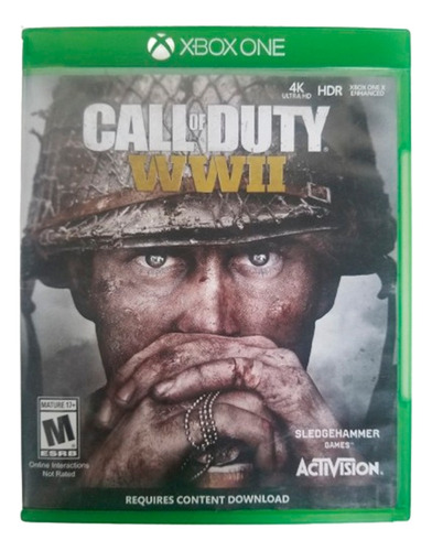 Call Of Duty: World War Ii Para Xbox One Formato Físico (Usado)