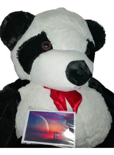 Oso Panda De Peluche Gigante Jumbo 1,60 Cmts +  Regalo