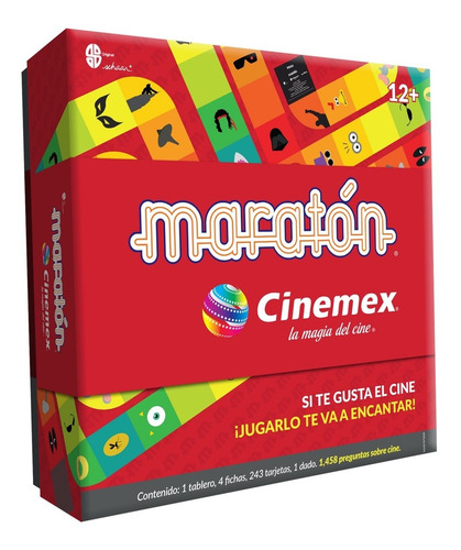 Paquete De 6 Juegos De Mesa Maratón (1 De Cada Versión)