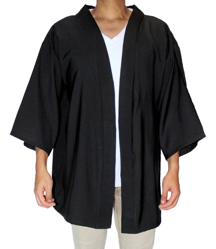 Kimono Ancho Amplio Para Hombre Moda Casual Baggy
