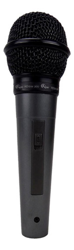 Microfone Kadosh Dinâmico Kds-300 Com Cabo 5m