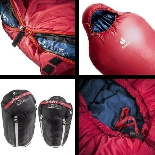 Saco De Dormir Deuter Orbit -5c° L New Vermelho