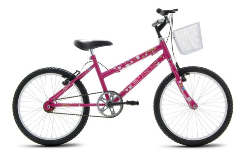 Bicicleta Infantil Bkl Feminina Aro 20 Freios V-brake
