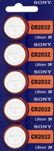 Bateria Cr2032 Sony/murata Lithium 3v Caixa Com 100 Uns