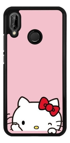 Funda Protector Para Huawei Hello Kitty Moda Mujer N