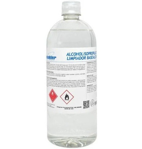 Alcohol Isopropilico 70% Certificado Isp 1 Litro