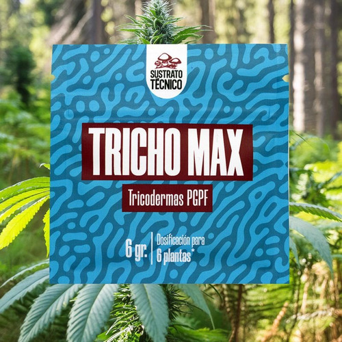 Fertilizante En Polvo Tricho Max Trichodermas 6gr