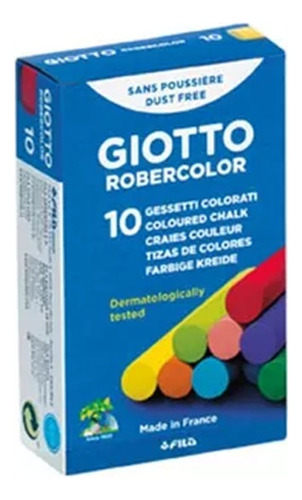 Tiza Giotto Robercolor X 10 Color X 6 Cajas