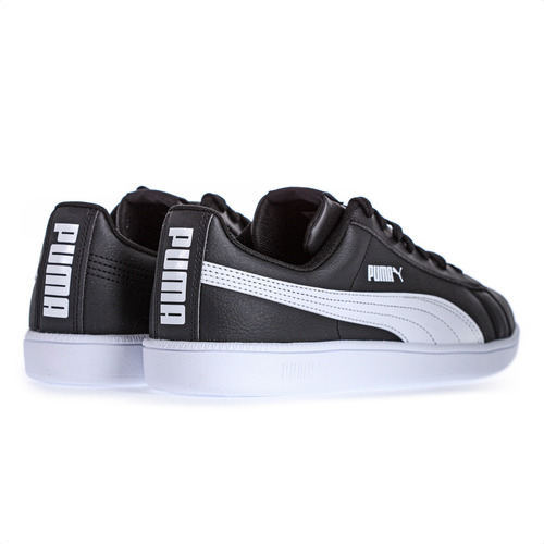 Sapato Preto Couro Sintético Puma Leve Macio - Original