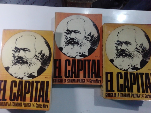 El Capital Carlos Marx 3 Tomos Economía Política