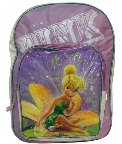 Mochila De Espalda Tinker Bell - 17 PLG - Wabro - Art. 54012