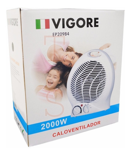 Estufa Caloventilador Vigore  2000w Frio Calor -megustan