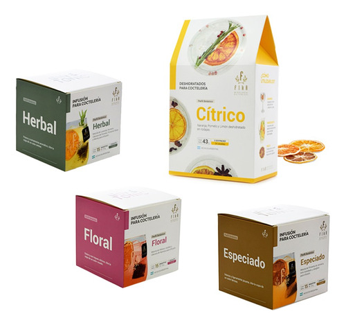 Saquitos Botanicos Citricos Mixologia Botanica Kit Gintonic