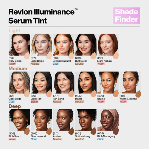 Sérum Teñido Revlon Illuminance Triple Hialurónico 27 Ml