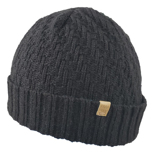 Gorro Feminino Preto Touca Frio Freesurf Desti Dobrado