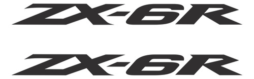 Adesivo Emblema Kawasaki Zx6r Par Zx6r5 Zx 6r Fk Fgc