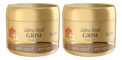 2 Crema Facial Grisi Jalea Real 110g.