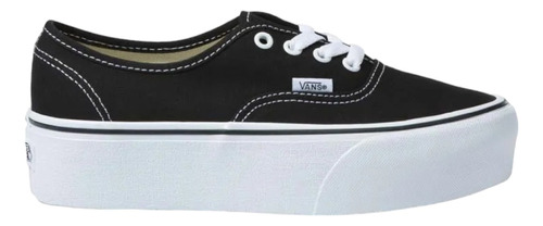 Tenis Vans Classics Authentic Stackform Negro Altura 3.5cm 