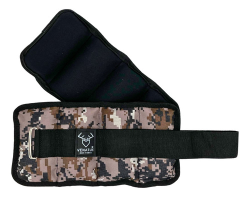 Polainas De 1kg C/u Peso Total 2kg Diseño Camuflaje Militar
