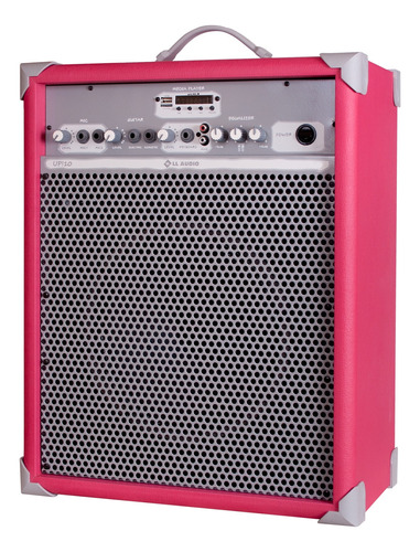 Caixa Amplificada Multiuso Ll Audio Up10 Rosa