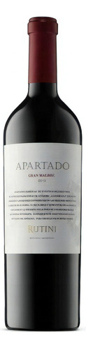 Vino Rutini Apartado Gran Malbec 2015 - Oferta Celler