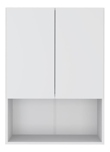 Armário De Banheiro Com 02 Portas Multimóveis Fg3044 Branco