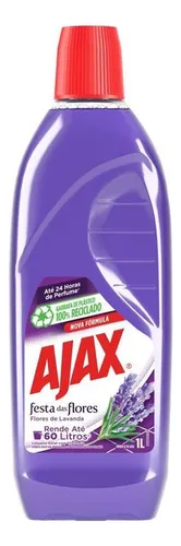 comprar Limpador Ajax Festa das Flores Lavanda 1L