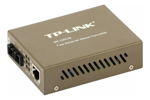 Convertidor De Fibra 100 B Fx A Utp 100b Tx Tp-link Mc-100cm