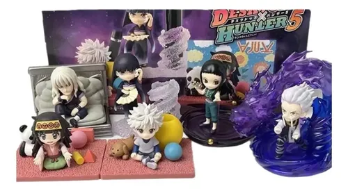 HUNTER×HUNTER フィギュア6個セット 6 Figuras Da Versão Q De Hunter X Hunter | Parcelamento sem juros