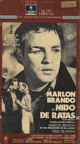 Nido De Ratas Vhs Marlon Brando Eva Marie Saint Karl Malden