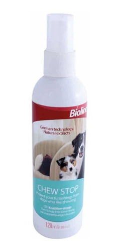 Bioline Chew Stop - Repelente Interior Perro En Spray -120ml