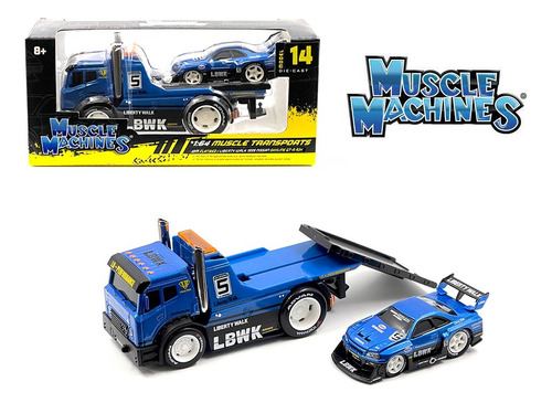Muscle Machines Liberty Walk 1999 Nissan Skyline Jdm Flatbed