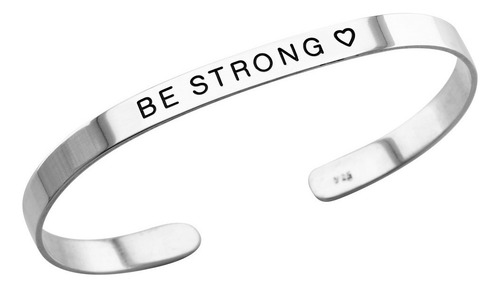 Pulsera Media Esclava 5mm Plata 925 Ideal Para Grabar Nombre Diámetro 5 Cm Largo 17 Cm