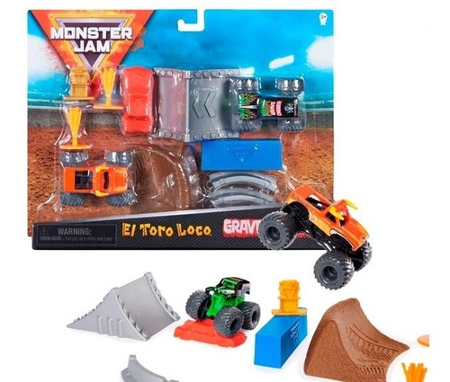 Monster Jam Playground El Toro Loco Grave Digger 1.70