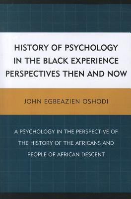 Libro History Of Psychology In The Black Experience Persp...