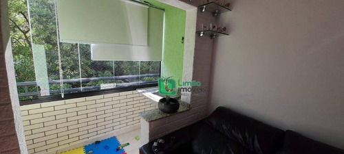 Apartamento Com 2 Dormitórios À Venda, 55 M² Por R$ 330.000 - Limão - São Paulo/sp - Ap1417