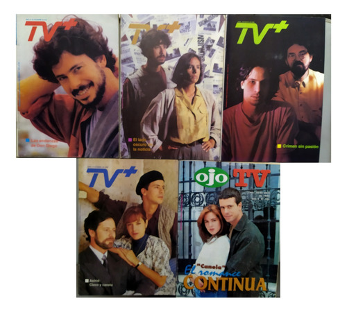 Revista Tv+ Ojo -diego Bertie 92-93-94-95 ( Precio X 05 Und)