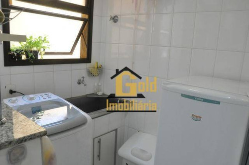 Apartamento Com 2 Dormitórios À Venda, 62 M² Por R$ 275.000 - Jardim Botânico - Ribeirão Preto/sp - Ap2186