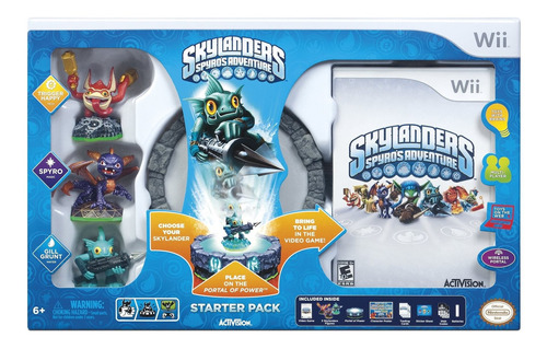 Box Skylanders Spyros Adventure Starter Pack Nintendo Wii