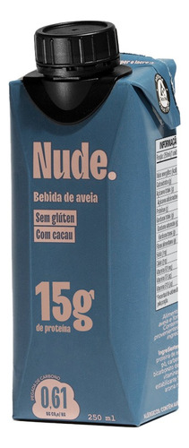 Bebida Proteica De Aveia Com Cacau 250ml