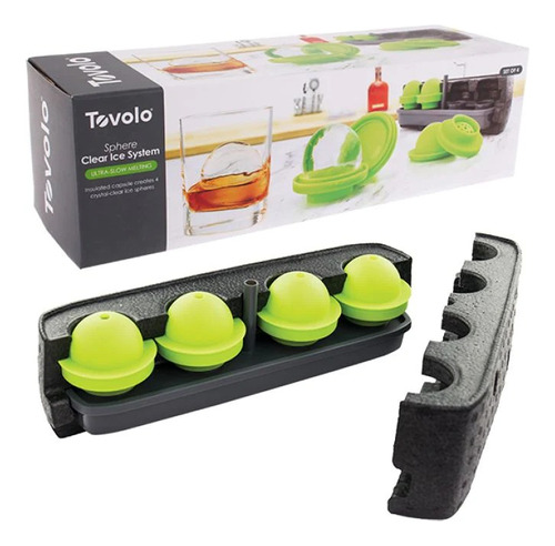 Tovolo Sphere Clear Ice System Set De 4