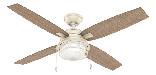 Ventilador Techo Ocala 52 Pulg Color Crema De Cuatro Aspas 1.321 M 60 Crema De Otoño Raya Ligera / Raya Nogal Mdf 4