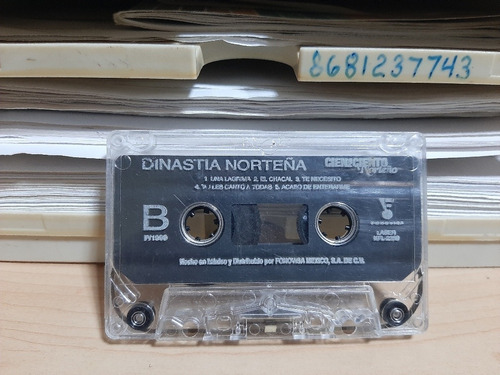 Dinastía Norteña - El Cocinero (cassette Original Sin Portad