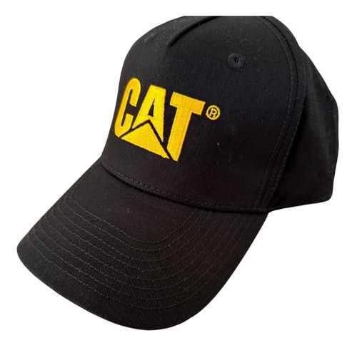 Gorra Cat Original Trucker Cachucha Caterpillar Negra Snap