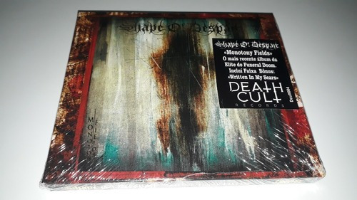 Shape Of Despair - Monotony Fields (slipcase) Cd Lacrado