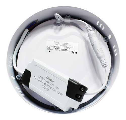 Imagen 2 de 6 de Lámpara Downlight Led Techo Sobreponer 12w Philco 57208